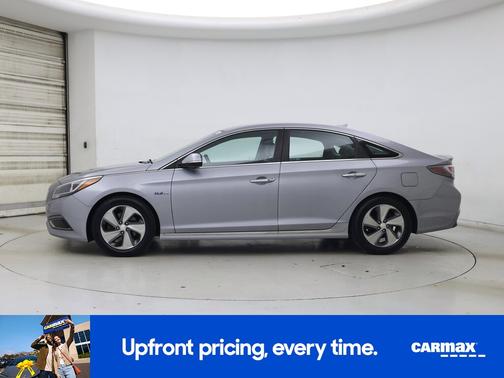 Gray 2016 Hyundai SONATA Hybrid Limited