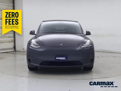 Gray 2021 Tesla Model Y Long Range