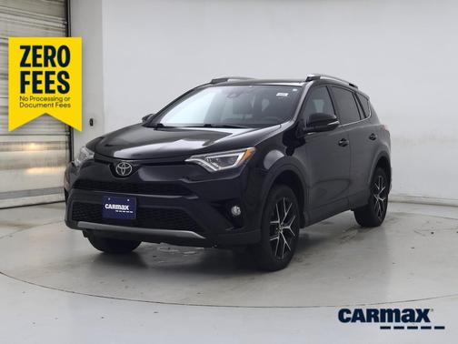 Black 2018 Toyota RAV4 SE