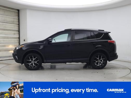 Black 2018 Toyota RAV4 SE