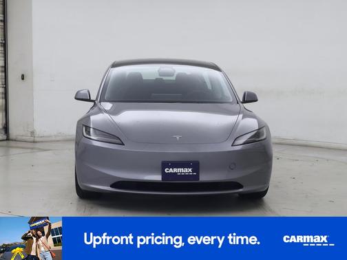 Gray 2025 Tesla Model 3 Long Range