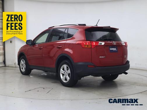 Red 2014 Toyota RAV4 XLE