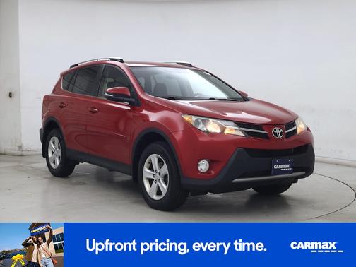Red 2014 Toyota RAV4 XLE