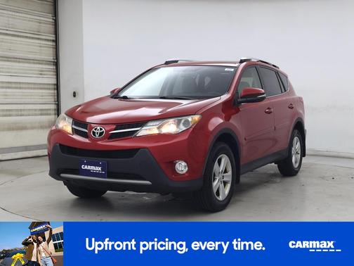 Red 2014 Toyota RAV4 XLE