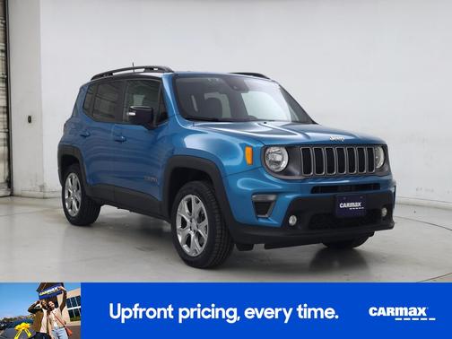 Blue 2022 Jeep Renegade Limited
