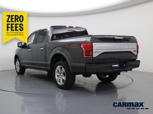 Gray 2016 Ford F-150 Platinum