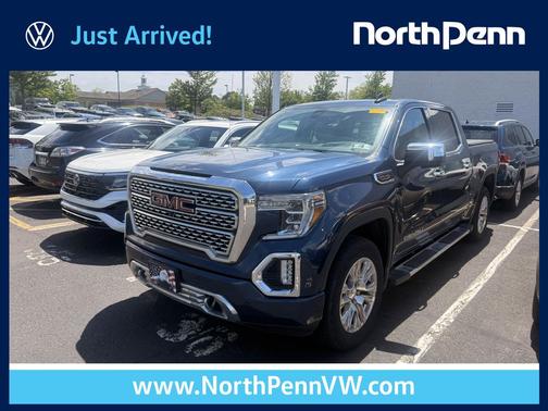 Pacific Blue Metallic 2020 GMC Sierra 1500 Denali