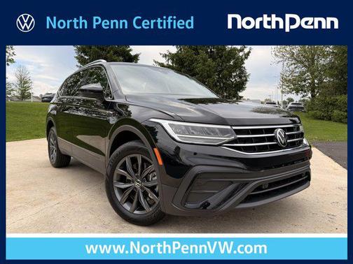 Deep Black Pearl 2022 Volkswagen Tiguan 2.0T SE 4MOTION