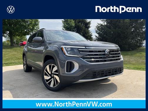 Pure Gray 2026 Volkswagen Atlas 2.0T SE w/Technology 4MOTION