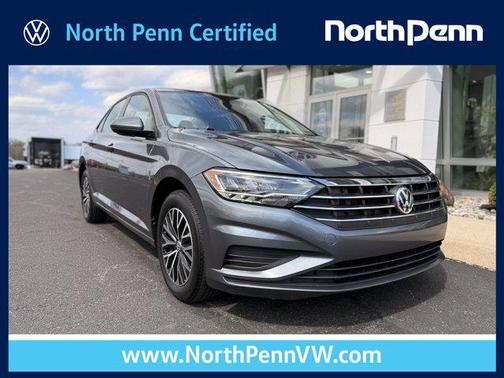 Gray 2021 Volkswagen Jetta 1.4T SE