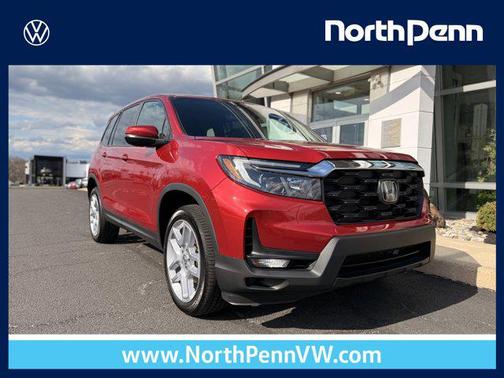 Radiant Red Metallic II 2025 Honda Passport EX-L