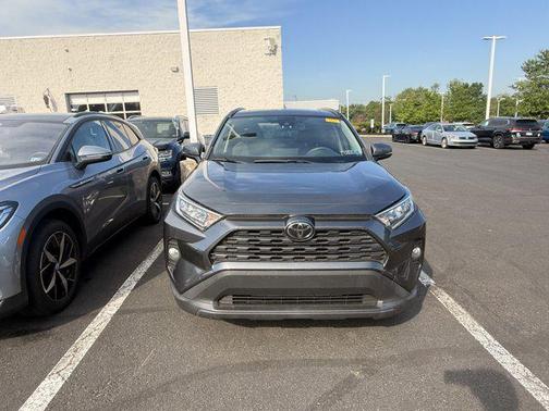 Gray 2019 Toyota RAV4 XLE