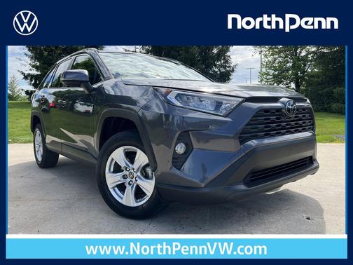 Gray 2019 Toyota RAV4 XLE