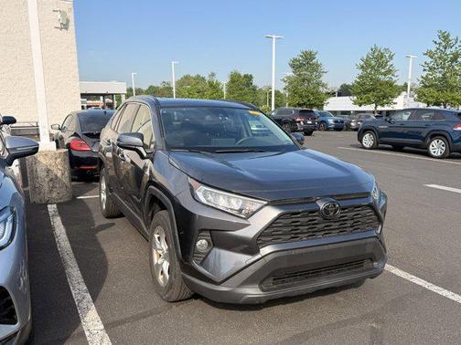 Gray 2019 Toyota RAV4 XLE