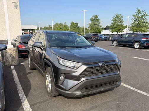 Gray 2019 Toyota RAV4 XLE