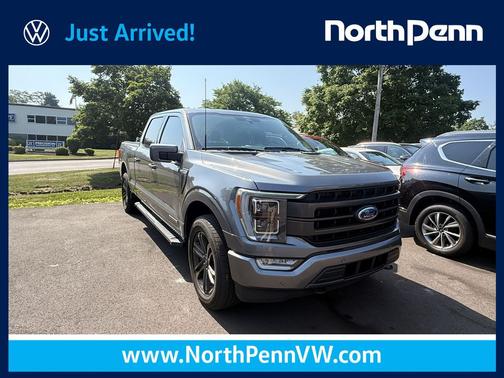 Carbonized Gray Metallic 2022 Ford F-150 Lariat