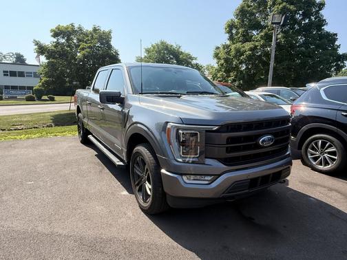 Carbonized Gray Metallic 2022 Ford F-150 Lariat
