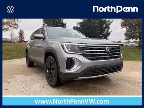 Silver Mist Metallic 2026 Volkswagen Atlas 2.0T SE w/Technology 4MOTION