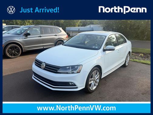 White 2017 Volkswagen Jetta 1.8T SEL