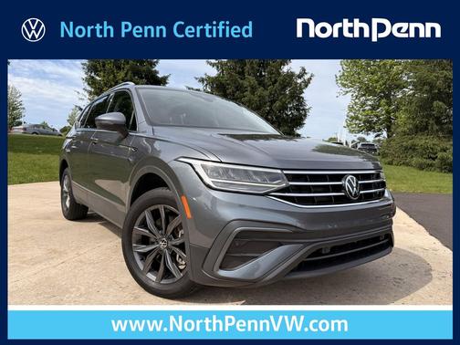 Gray 2023 Volkswagen Tiguan 2.0T SE