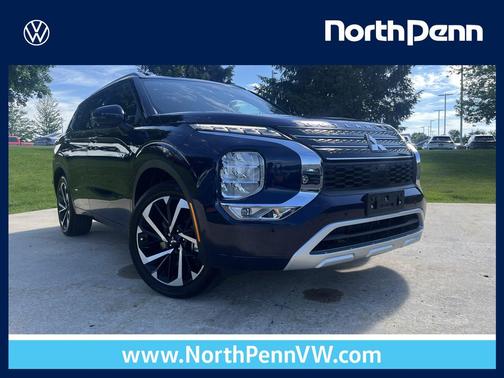 Cosmic Blue Metallic 2025 Mitsubishi Outlander PHEV SEL