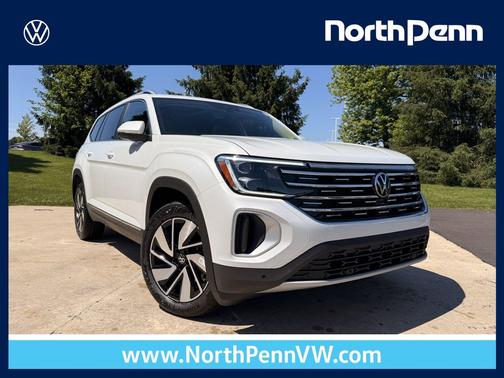 opal white pearl 2026 Volkswagen Atlas 2.0T SEL