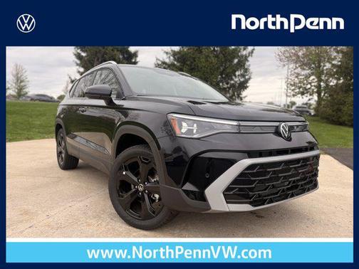 Deep Black Pearl 2026 Volkswagen Taos SEL