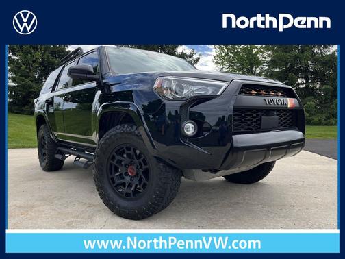 Midnight Black Metallic 2022 Toyota 4Runner TRD Pro