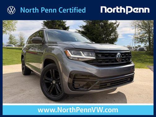 Platinum Gray Metallic 2023 Volkswagen Atlas 3.6L SEL