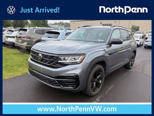 Platinum Gray Metallic 2023 Volkswagen Atlas 3.6L SEL