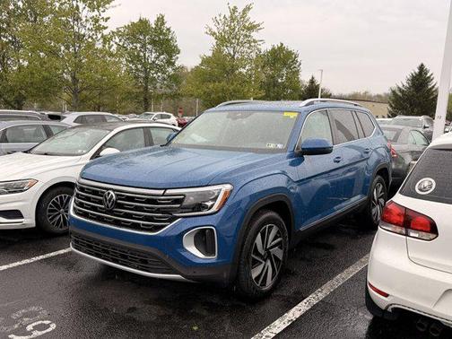 Mountain Lake Blue Metallic 2025 Volkswagen Atlas 2.0T SEL