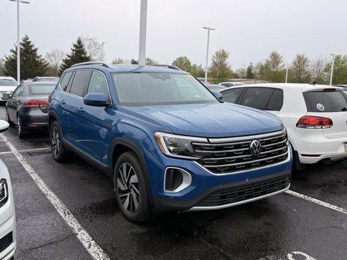 Mountain Lake Blue Metallic 2025 Volkswagen Atlas 2.0T SEL