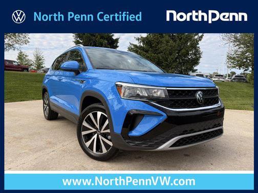 Cornflower Blue 2023 Volkswagen Taos 1.5T SE