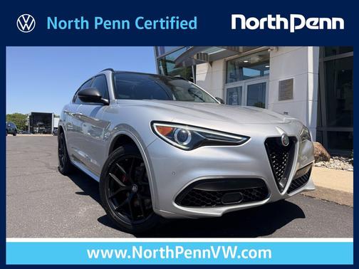 Silverstone Gray Metallic 2020 Alfa Romeo Stelvio Sport