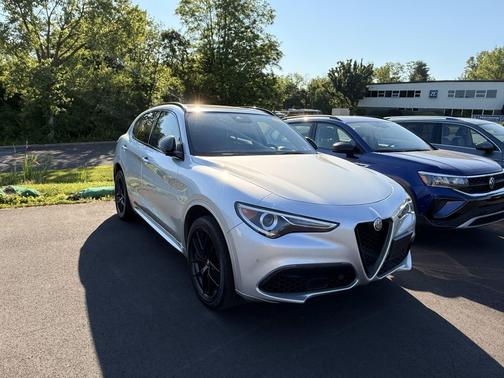 Silverstone Gray Metallic 2020 Alfa Romeo Stelvio Sport