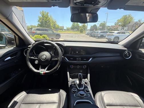 Silverstone Gray Metallic 2020 Alfa Romeo Stelvio Sport
