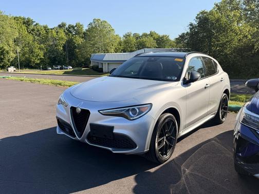 Silverstone Gray Metallic 2020 Alfa Romeo Stelvio Sport