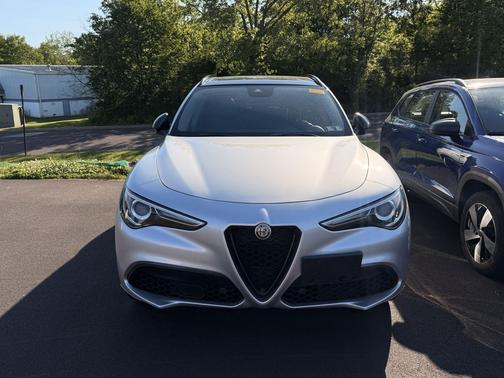 Silverstone Gray Metallic 2020 Alfa Romeo Stelvio Sport