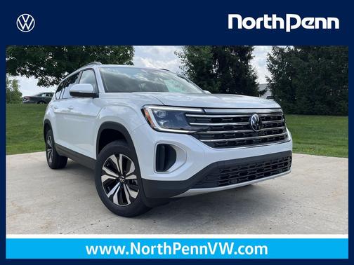 opal white pearl 2026 Volkswagen Atlas 2.0T SE