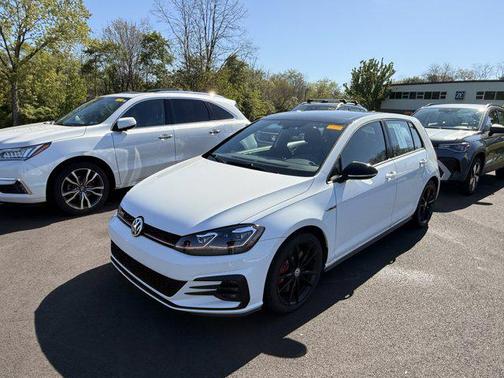 White 2021 Volkswagen Golf GTI 2.0T S DSG