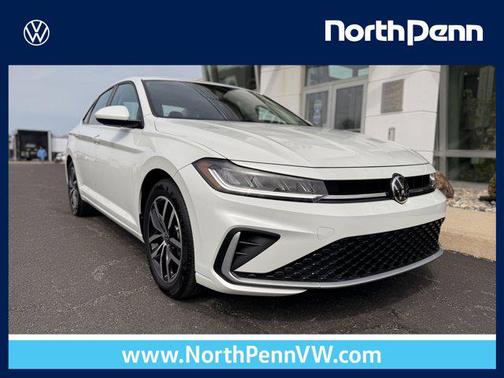 Opal White Pearl 2025 Volkswagen Jetta 1.5T SE