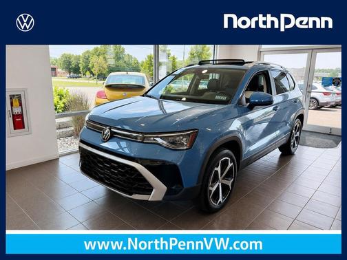 Blue 2026 Volkswagen Taos SEL