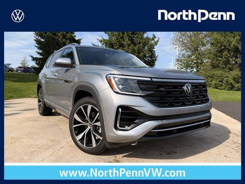 Silver Mist Metallic 2026 Volkswagen Atlas 2.0T SEL Premium R-Line 4MOTION