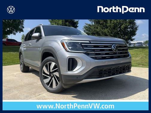 silver mist metallic 2026 Volkswagen Atlas 2.0T SEL
