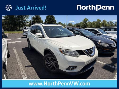 Pearl White 2016 Nissan Rogue SL