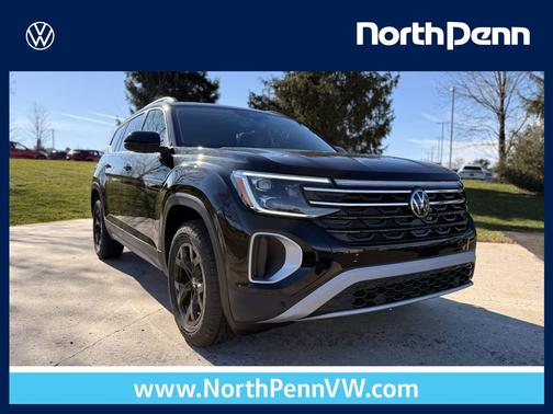 deep black pearl 2026 Volkswagen Atlas Peak Edition