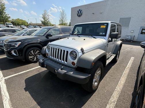 Bright Silver Metallic 2012 Jeep Wrangler Sport
