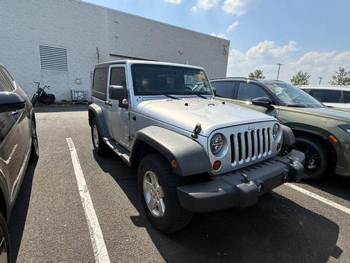 Bright Silver Metallic 2012 Jeep Wrangler Sport