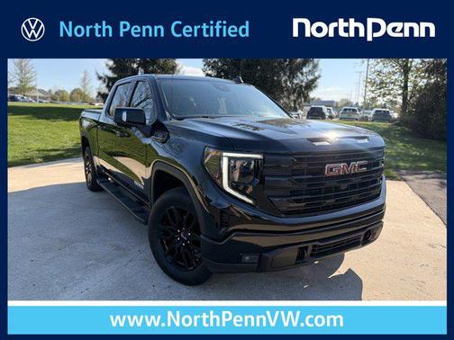 Onyx Black 2022 GMC Sierra 1500 Elevation