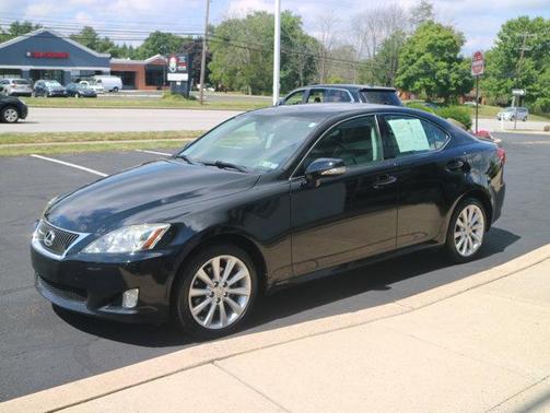Black 2009 Lexus IS 250 Base
